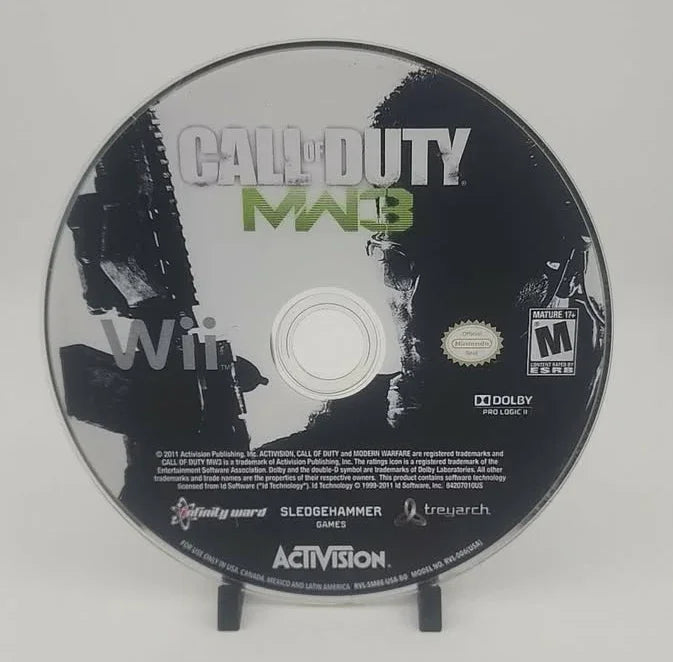 Call Of Duty Modern Warfare 3 Nintendo Wii