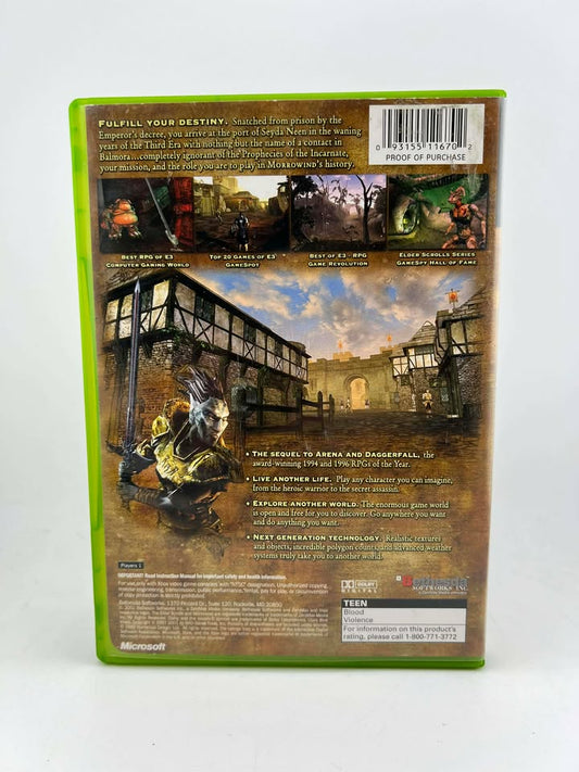 THE ELDER SCROLLS III 3: MORROWIND XBOX