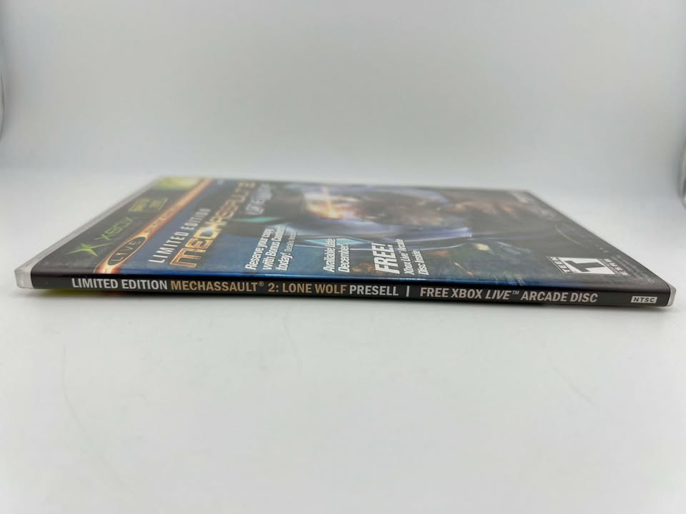 MechAssault 2 Lone Wolf Limited Edition Presell Xbox Live Arcade disc