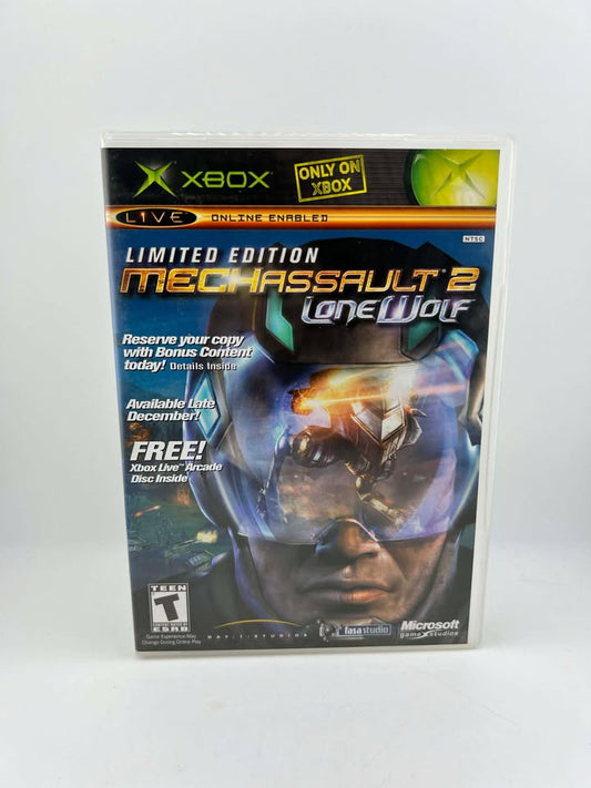MechAssault 2 Lone Wolf Limited Edition Presell Xbox Live Arcade disc