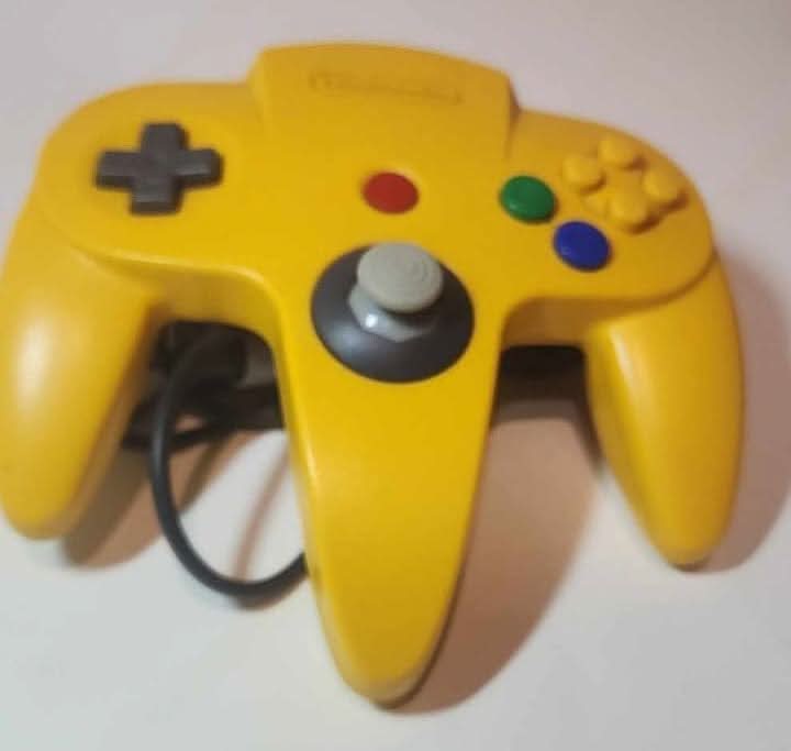 Manette Nintendo 64 N64  avec joystick modifié style NGC jeux video game-x