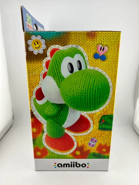 Mega Green Yarn Yoshi Amiibo
