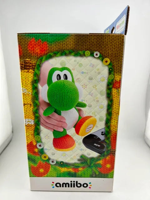 Mega Green Yarn Yoshi Amiibo