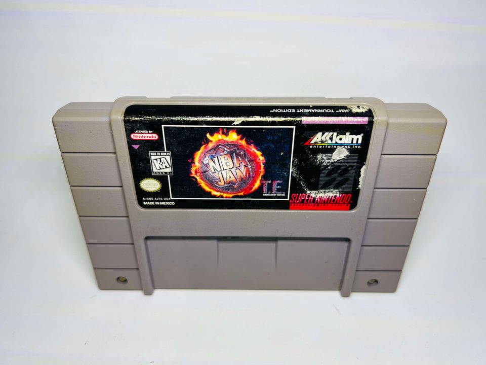 NBA JAM TE TOURNAMENT EDITION SUPER NINTENDO SNES - jeux video game-x