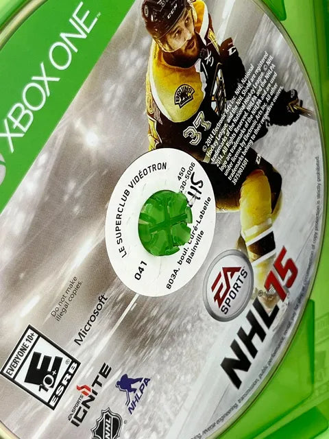 NHL 15 Xbox One Xone