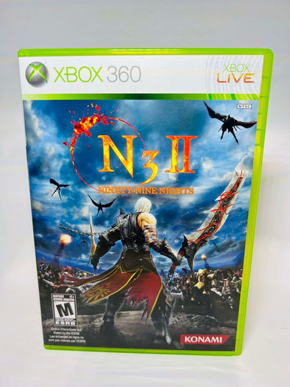 N3 II 2 NINETY NINE NIGHTS II 2 XBOX 360 X360 - jeux video game-x