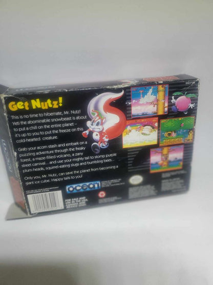 MR. NUTZ EN BOITE SUPER NINTENDO SNES - jeux video game-x