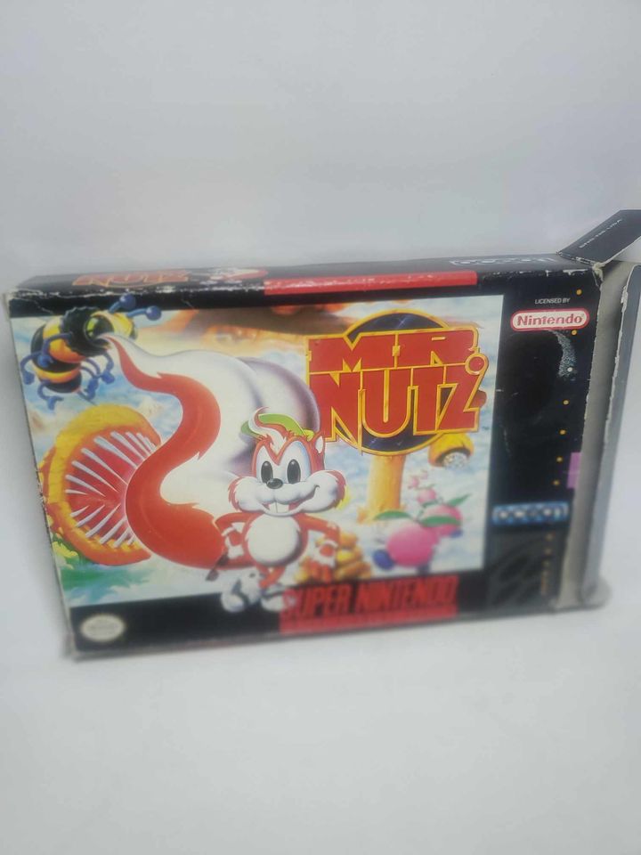 MR. NUTZ EN BOITE SUPER NINTENDO SNES - jeux video game-x