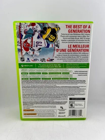 NHL 15 Xbox 360 X360
