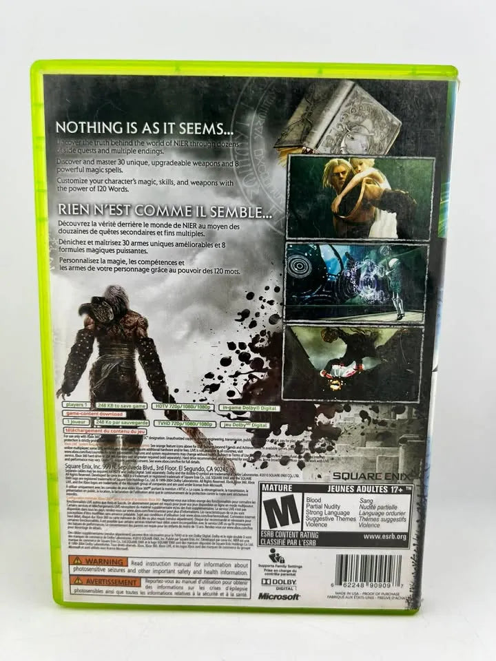 Nier Xbox 360 X360