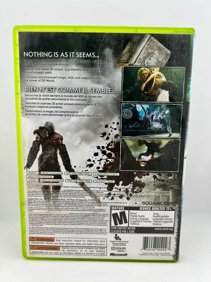 Nier Xbox 360 X360