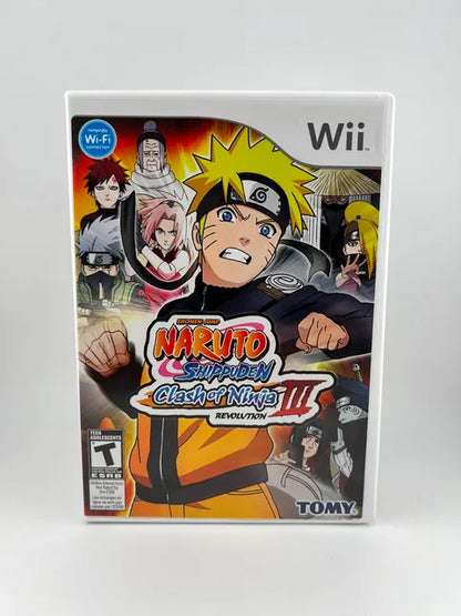 Naruto Shippuden: Clash of Ninja Revolution 3 Nintendo WII