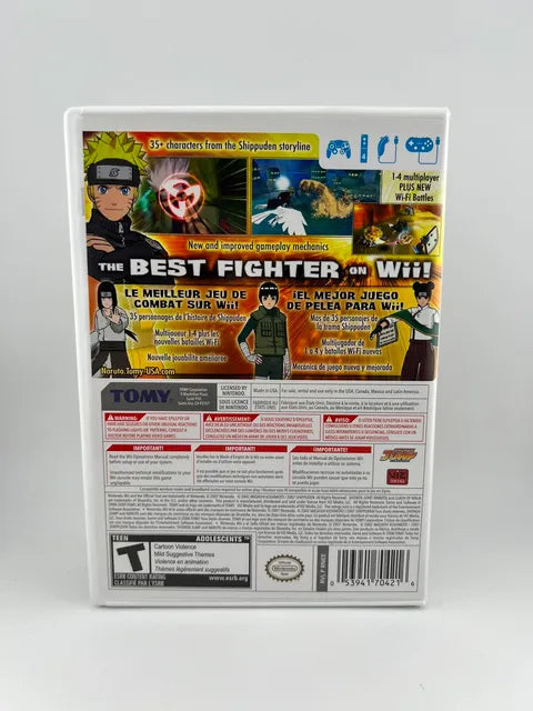 Naruto Shippuden: Clash of Ninja Revolution 3 Nintendo WII