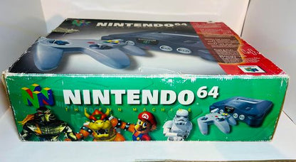 CONSOLE NINTENDO 64 NOIR N64 BLACK SYSTEM EN BOITE - jeux video game-x