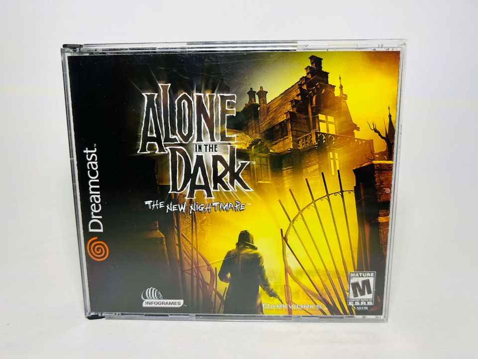 ALONE IN THE DARK THE NEW NIGHTMARE DREAMCAST DC - jeux video game-x