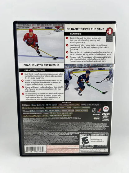 NHL 08 Playstation 2 Ps2