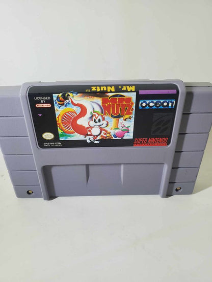 MR. NUTZ EN BOITE SUPER NINTENDO SNES - jeux video game-x