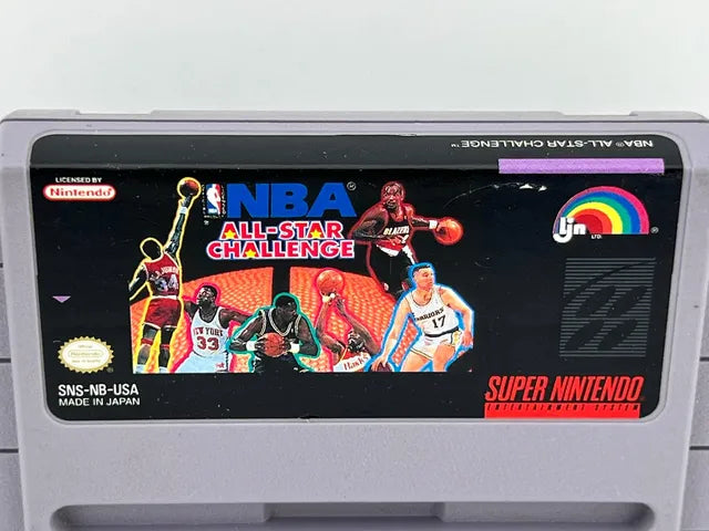 NBA All-Star Challenge Super Nintendo SNES
