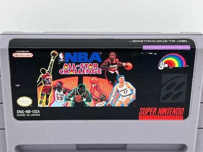 NBA All-Star Challenge Super Nintendo SNES