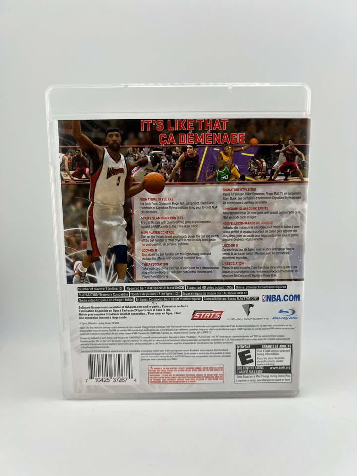 NBA 2K8 Playstation 3 PS3