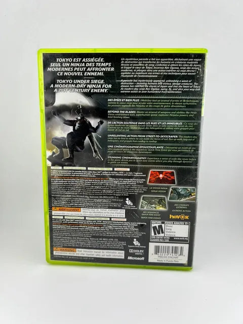Ninja Blade Xbox 360 X360