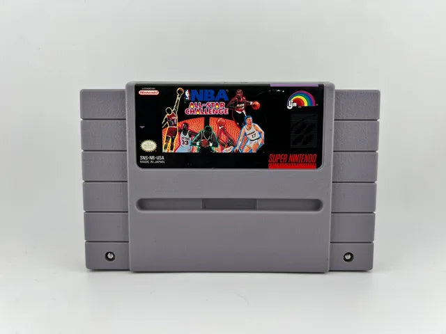 NBA All-Star Challenge Super Nintendo SNES