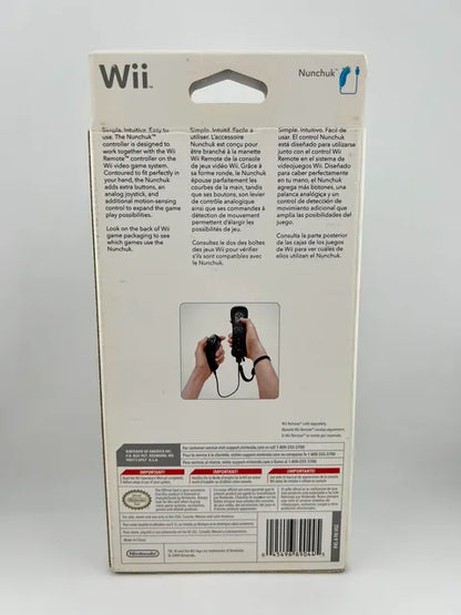 Controleur Nintendo Wii Nunchuk Noir