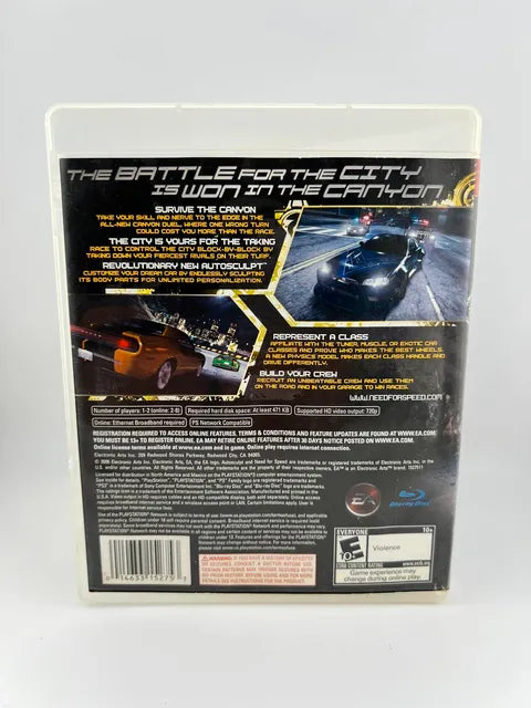 Need for Speed Carbon Playstation 3 PS3