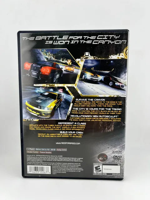 Need for Speed Carbon PlayStation 2 PS2