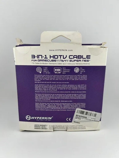 Fil Convertisseur HDMI Hyperkin HDTV Cable Snes NGC N64