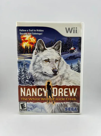 Nancy Drew The White Wolf of Icicle Creek Nintendo WII