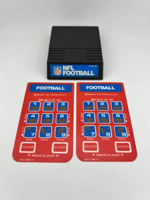 NFL Football Intellivision INTEL