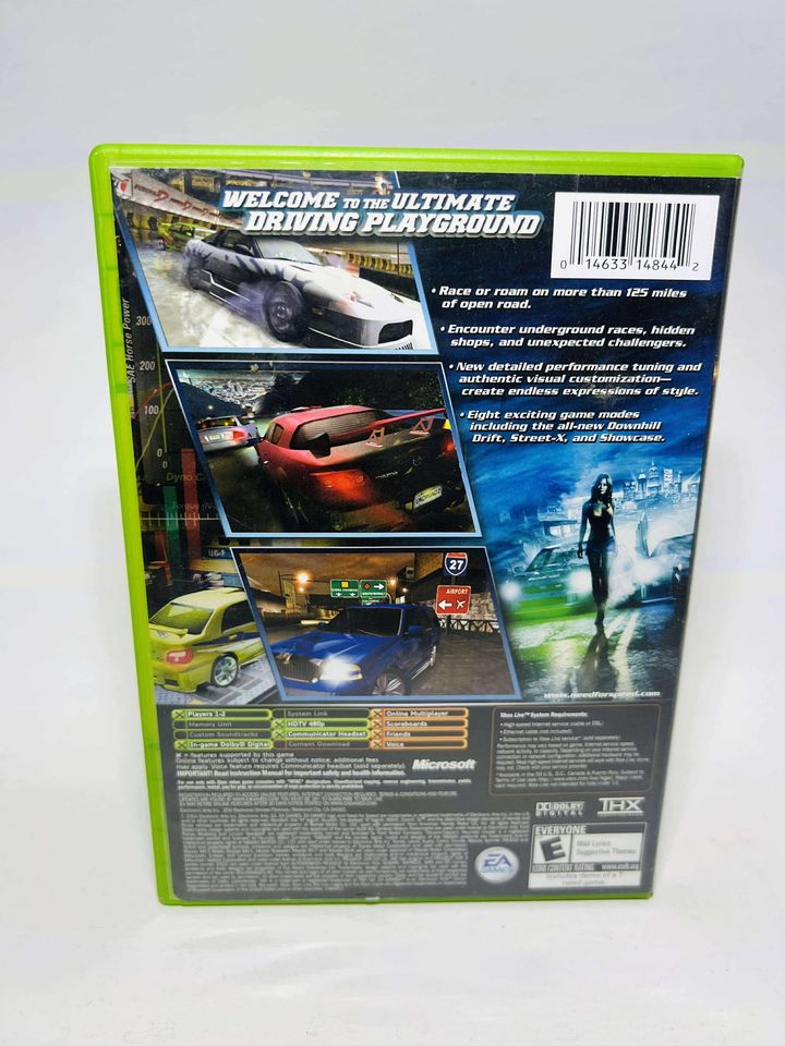 NEED FOR SPEED UNDERGROUND NFSU 2 XBOX - jeux video game-x