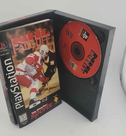 NHL FaceOff Long Box Playstation PS1 sony