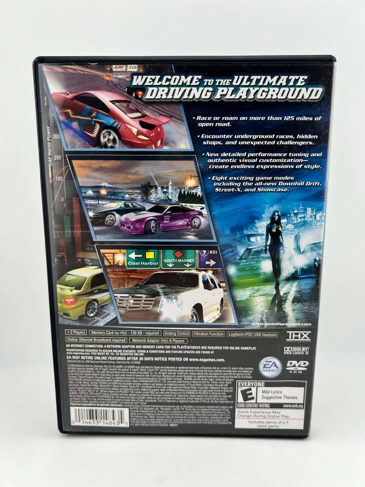 Need for Speed Underground 2 Playstation 2 PS2