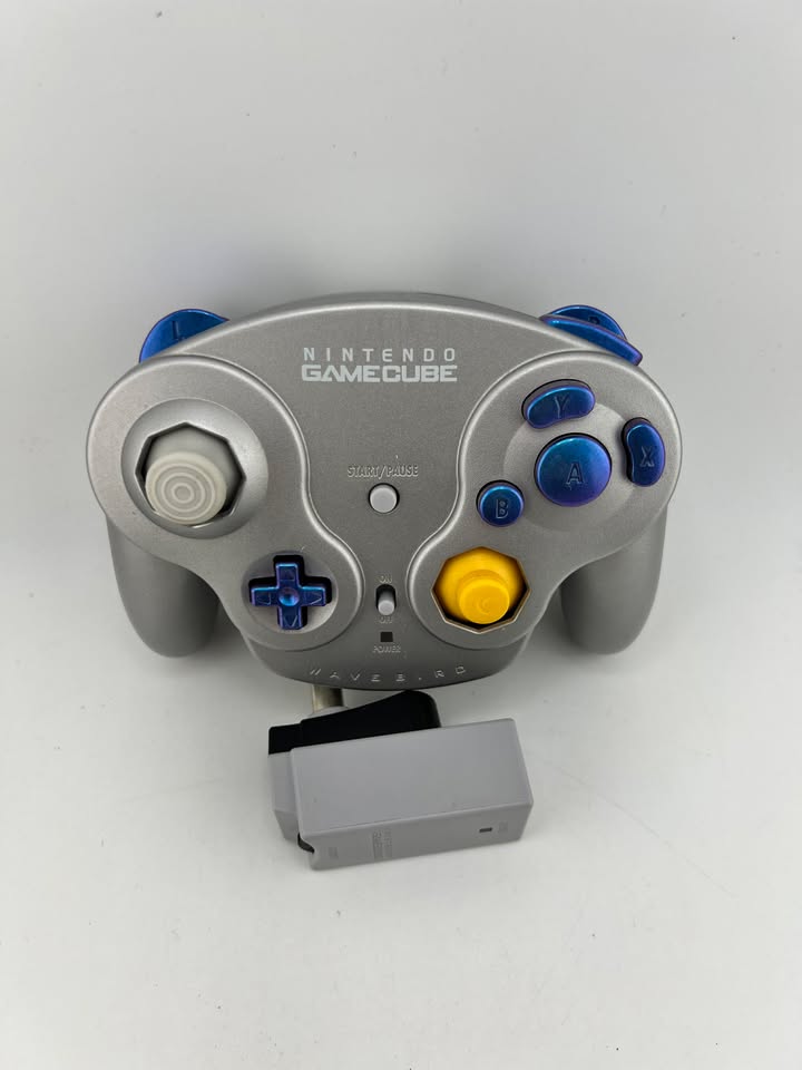 Manette Platinum Wavebird Sans Fil Nintendo Gamecube NGC