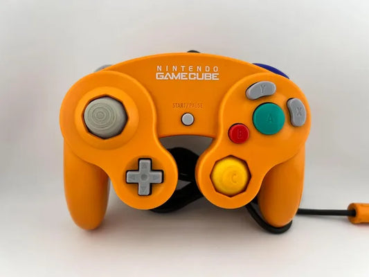 Manette Officielle Orange Nintendo GameCube NGC