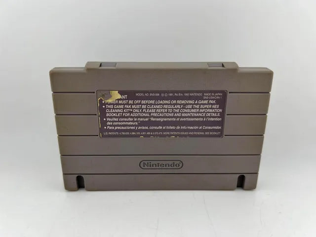 Nhlpa Hockey 93 Super Nintendo Snes