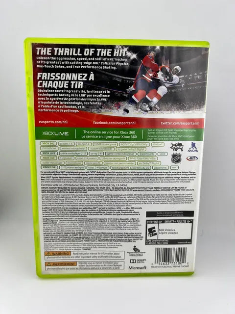 NHL 14 Xbox 360  X360