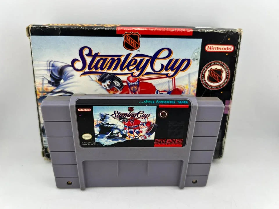 NHL Stanley Cup Super Nintendo SNES