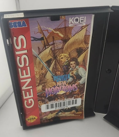 Uncharted Waters II 2 New Horizons Sega Genesis SG