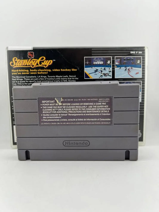 NHL Stanley Cup Super Nintendo SNES