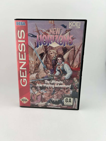 Uncharted Waters II 2 New Horizons Sega Genesis SG