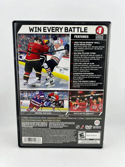 NHL 07 Playstation 2 Ps2
