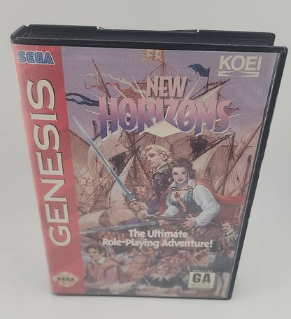 Uncharted Waters II 2 New Horizons Sega Genesis SG