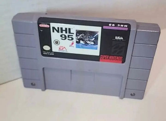 NHL 95 SUPER NINTENDO SNES jeux video game-x