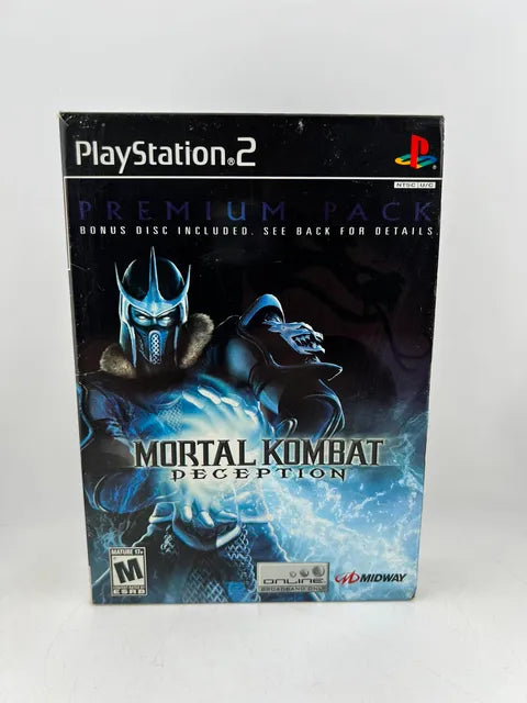 Mortal Kombat Deception Premium Pack Playstation 2 PS2