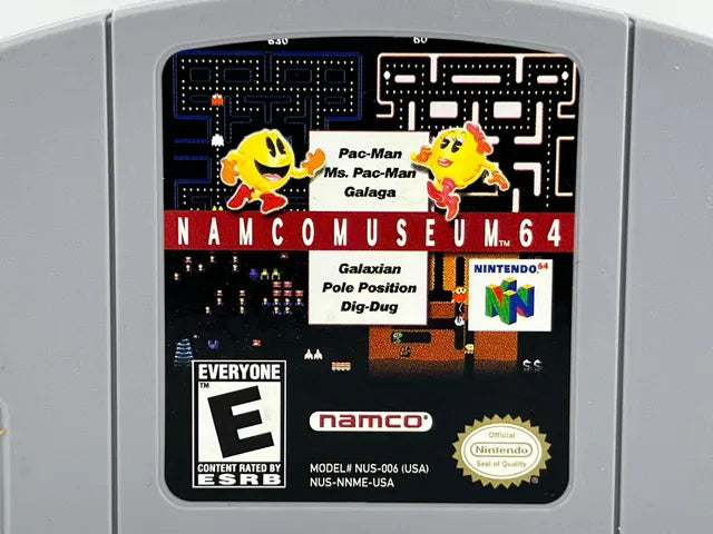 Namco Museum Nintendo 64 N64