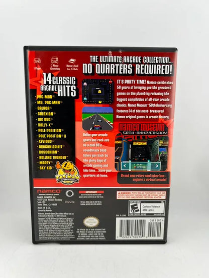 Namco Museum 50th Anniversary Nintendo Gamecube NGC