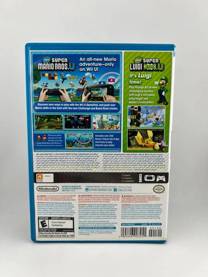 New Super Mario Bros. U + New Super Luigi U Nintendo Wiiu